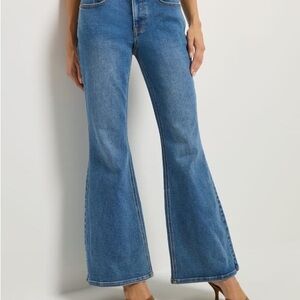 Classic Blue Bootcut Women Jeans